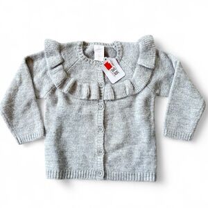 Ruffle Collar Cardigan | Ever & Ever | size 2T | NWT